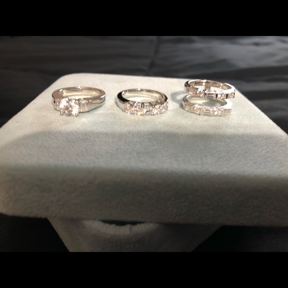 Epiphany diamonique three piece set